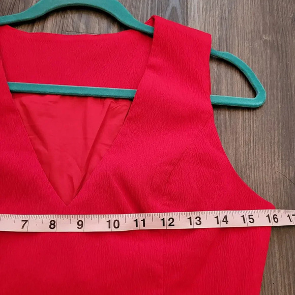 Commense Red Mini Dress - Picture 9 of 11